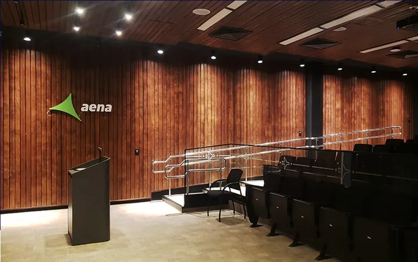 Instalações corporativas da Aena no Aeroporto de Congonhas (SP)